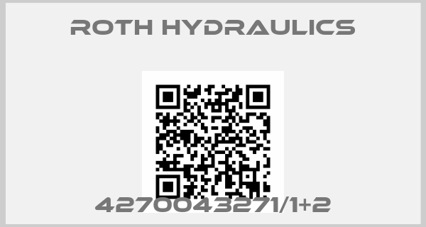 Roth Hydraulics-4270043271/1+2