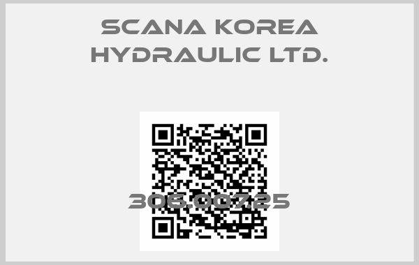 SCANA KOREA HYDRAULIC LTD.-306.007.25