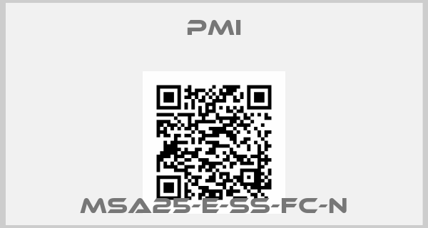 PMI-MSA25-E-SS-FC-N