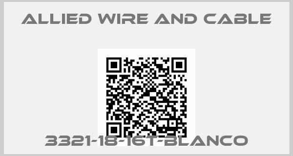 Allied Wire and Cable-3321-18-16T-BLANCO