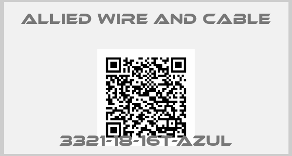 Allied Wire and Cable-3321-18-16T-AZUL