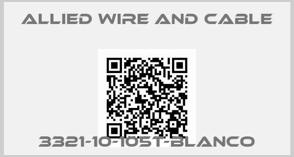 Allied Wire and Cable-3321-10-105T-BLANCO