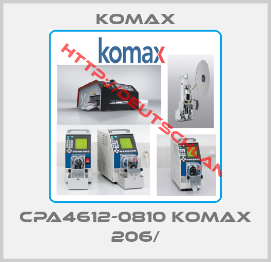 komax-CPA4612-0810 Komax 206/