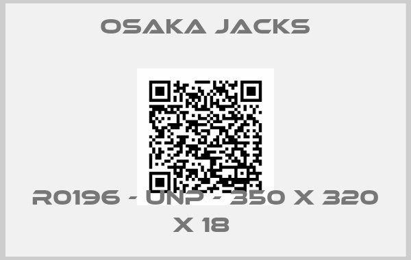 Osaka Jacks-R0196 - UNP - 350 X 320 X 18 