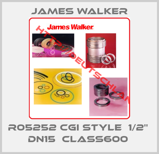 James Walker-R05252 CGI style  1/2''  DN15  class600 