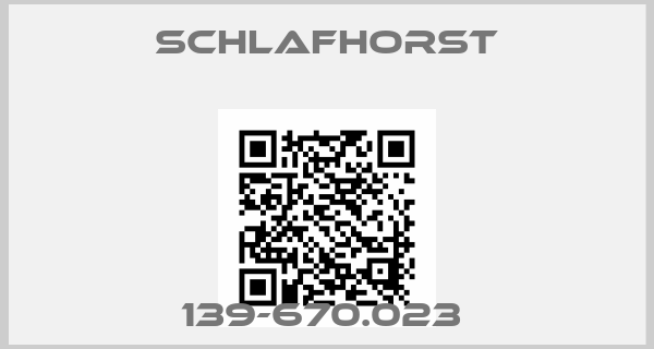 Schlafhorst-139-670.023 