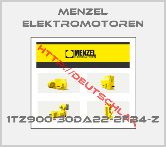 MENZEL Elektromotoren-1TZ900-30DA22-2FB4-Z