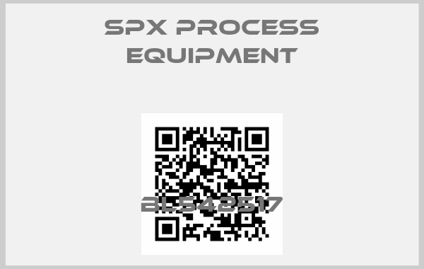 SPX PROCESS EQUIPMENT-BL542517