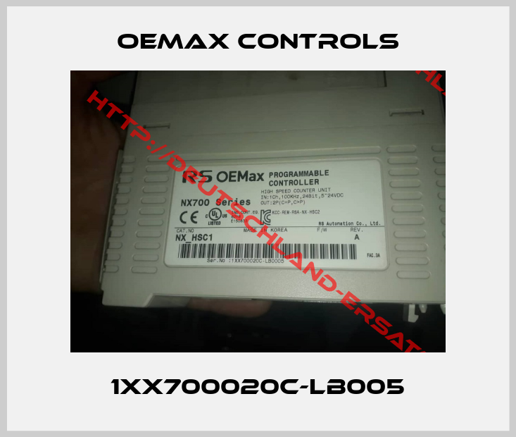 OEMAX CONTROLS-1XX700020C-LB005
