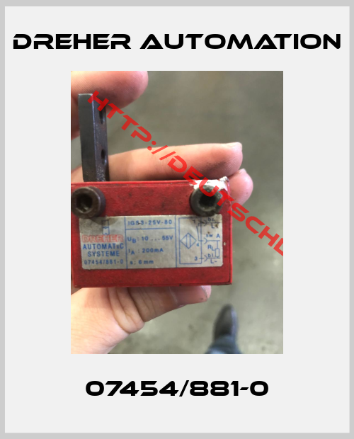 Dreher Automation-07454/881-0