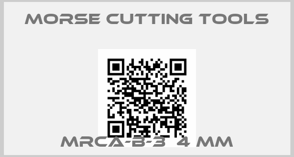 Morse Cutting Tools-MRCA-B-3  4 MM