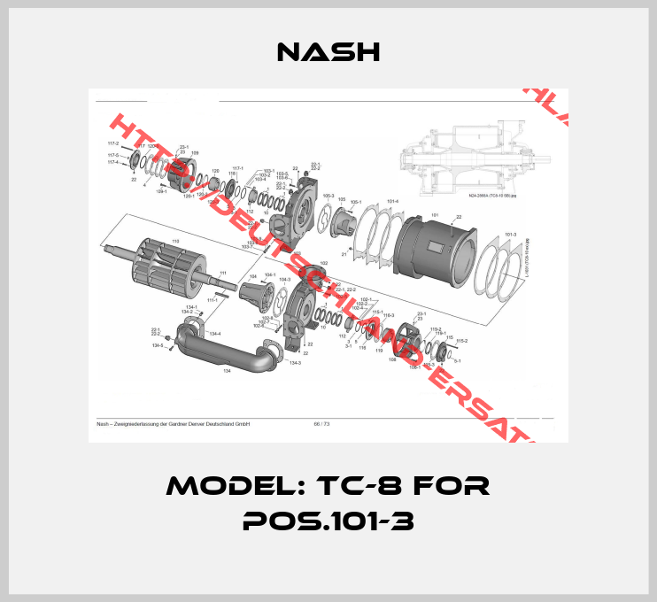 Nash-Model: TC-8 for pos.101-3