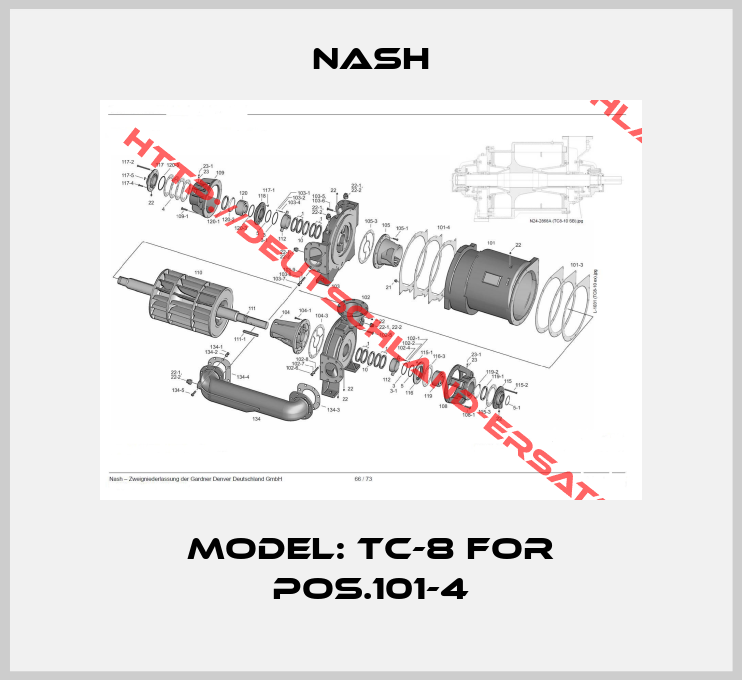 Nash-Model: TC-8 for pos.101-4