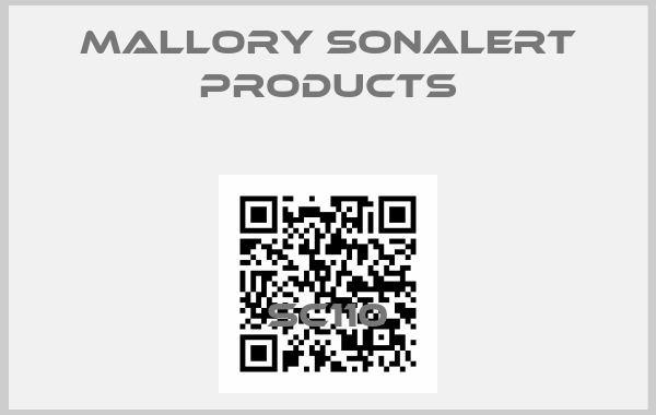 Mallory Sonalert Products-SC110