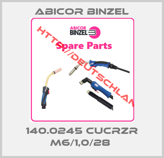Binzel-140.0245 CUCRZR M6/1,0/28 