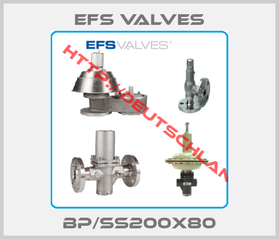 EFS VALVES-BP/SS200X80