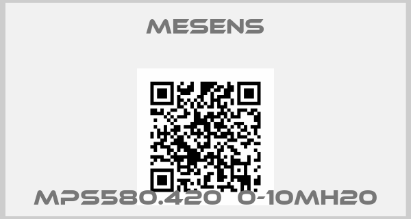 Mesens-MPS580.420  0-10mH20