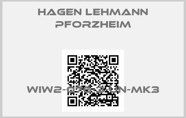 HAGEN LEHMANN PFORZHEIM-WIW2-076-3-UN-MK3