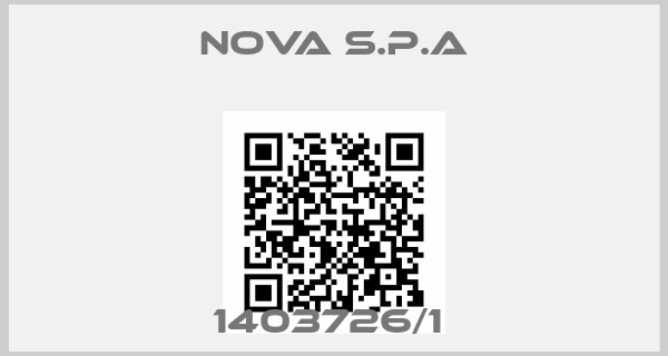 Nova S.p.A-1403726/1 
