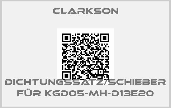 Clarkson-Dichtungssatz/Schieber für KGD05-MH-D13E20