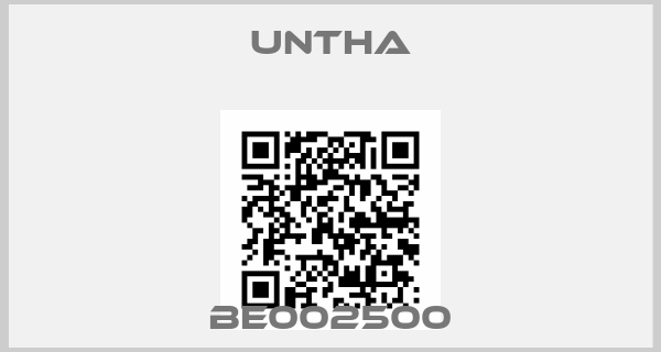 UNTHA-BE002500