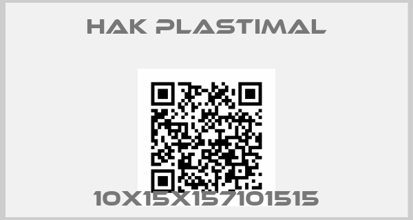 HAK PLASTIMAL-10X15X157101515