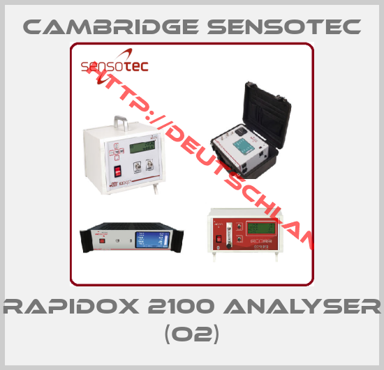CAMBRIDGE SENSOTEC-Rapidox 2100 Analyser (O2)