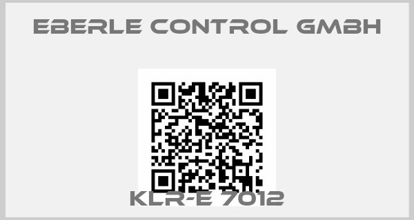 Eberle Control GmbH-KLR-E 7012