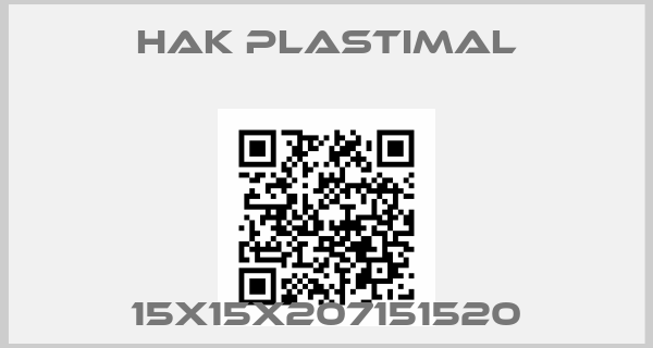 HAK PLASTIMAL-15X15X207151520
