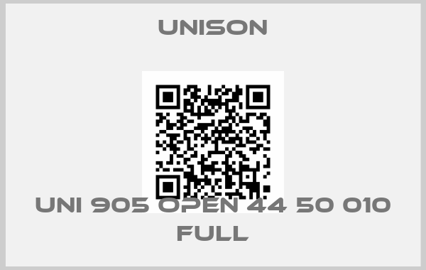 UNISON-UNI 905 OPEN 44 50 010 FULL