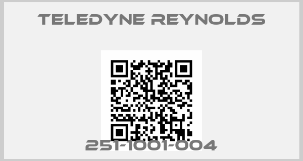 Teledyne Reynolds-251-1001-004