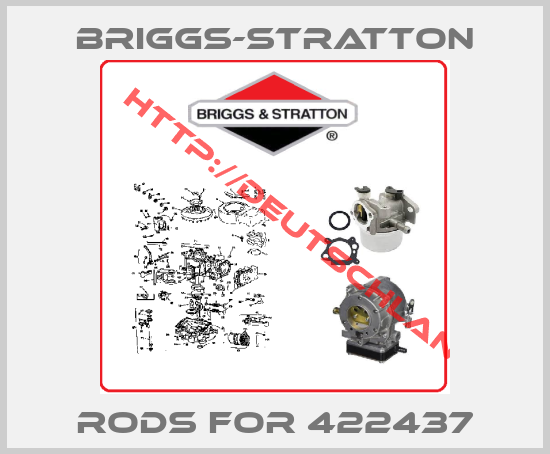 Briggs-Stratton-Rods for 422437