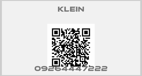 Klein-09264447222