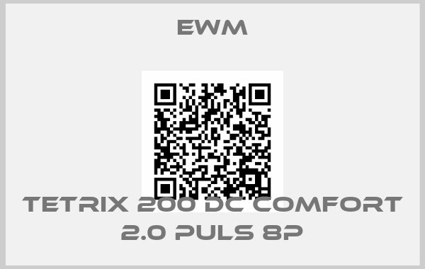 EWM-Tetrix 200 DC Comfort 2.0 puls 8P