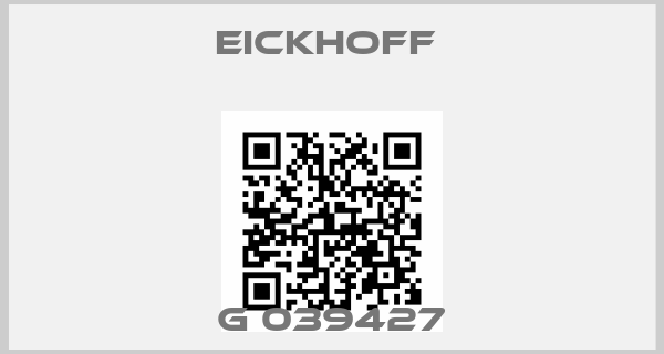 EICKHOFF -G 039427