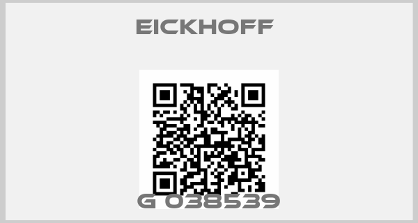 EICKHOFF -G 038539