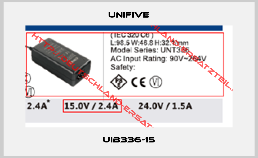 UNIFIVE-UIB336-15