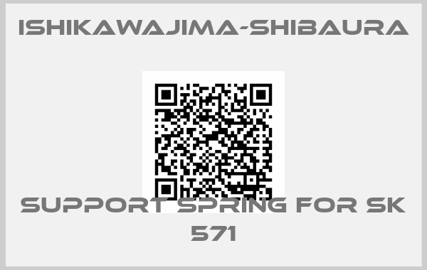 Ishikawajima-shibaura-Support Spring for SK 571
