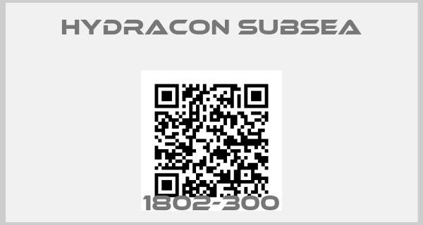 Hydracon Subsea-1802-300