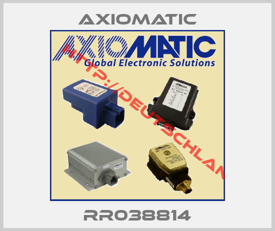 AXIOMATIC-RR038814