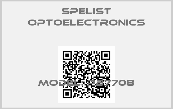 Spelist Optoelectronics-Model: P27708