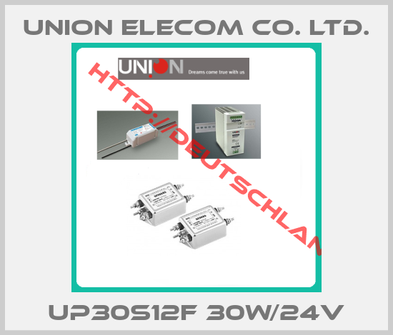 UNION ELECOM CO. LTD.-UP30S12F 30W/24V
