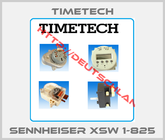 Timetech-SENNHEISER XSW 1-825