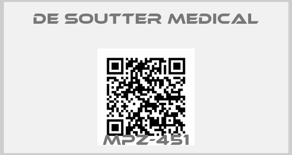 DE SOUTTER MEDICAL-MPZ-451