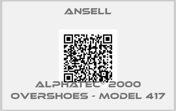 Ansell-AlphaTec® 2000 Overshoes - Model 417