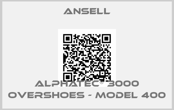 Ansell-AlphaTec® 3000 Overshoes - Model 400