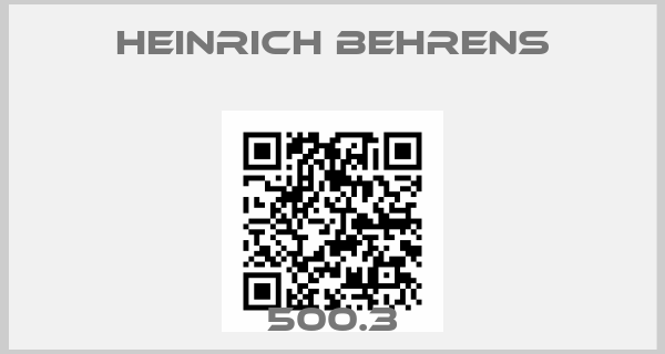 heinrich behrens-500.3