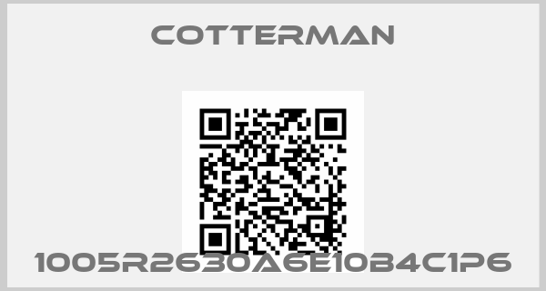 Cotterman-1005R2630A6E10B4C1P6