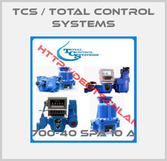 TCS / Total Control Systems-700-40 SPA 10 A