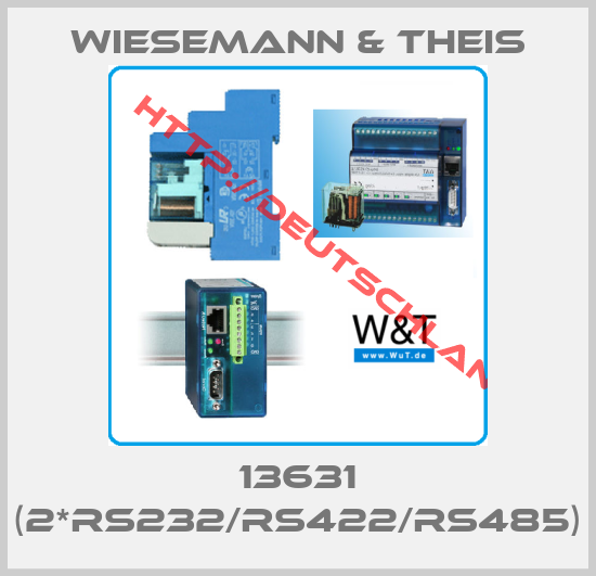 Wiesemann & Theis-13631 (2*RS232/RS422/RS485)